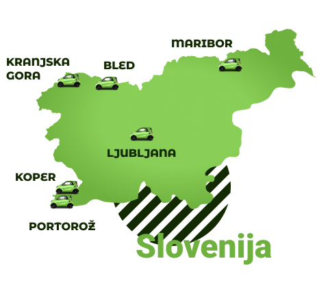 slovenija karta